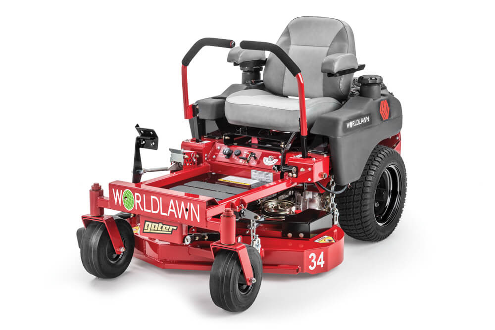 Worldlawn® Gater 34in Commercial Zero Turn Mower | Commercial Engine